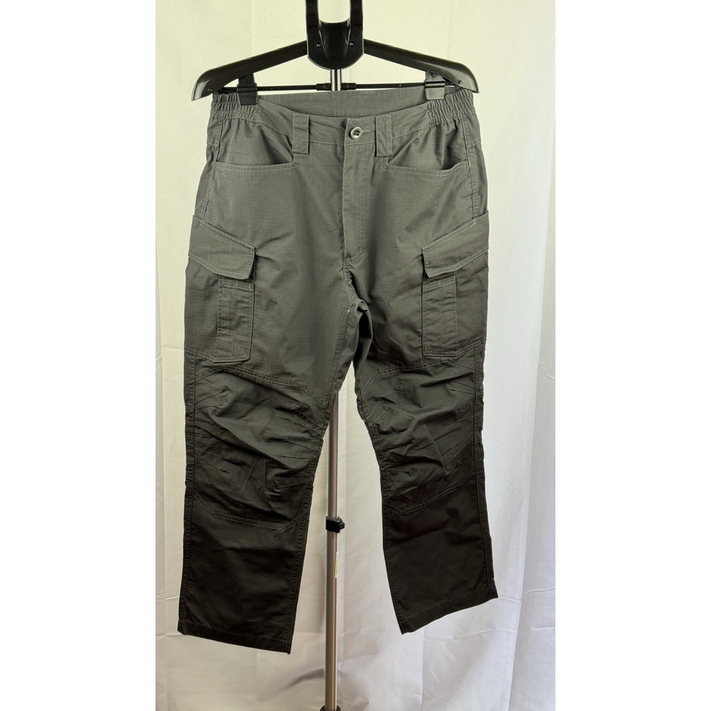 Free Soldier Cargo Pants 34x28 Tactical Ripstop‎ Gray Outdoor Hiking